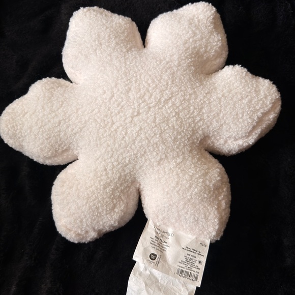 Threshold Off-White Plush Toss Pillow - Picture 3 of 4